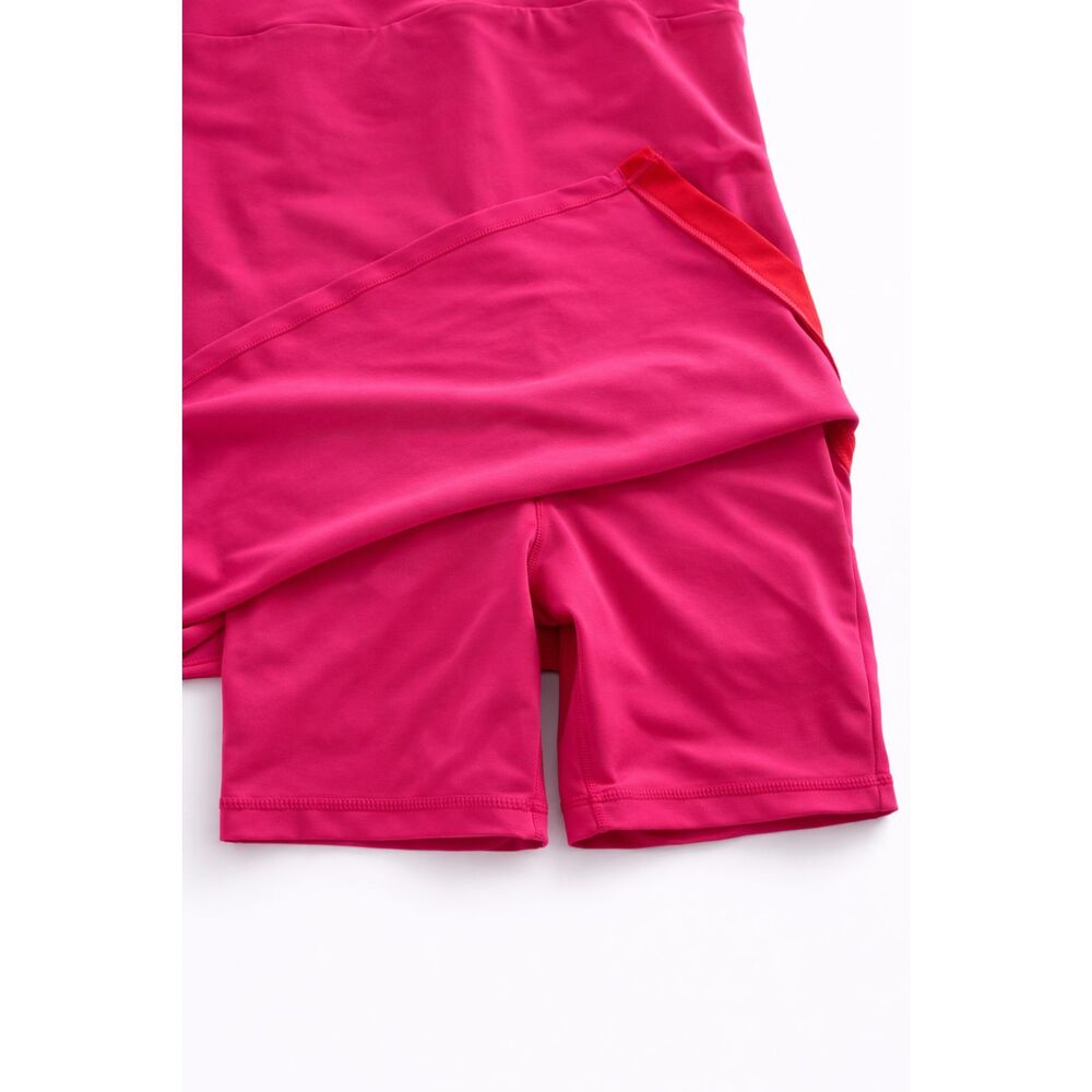 Sage Collective Pink Colorblock Athletic Dress w/ Shorts size M $59 sage - Picture 6 of 8